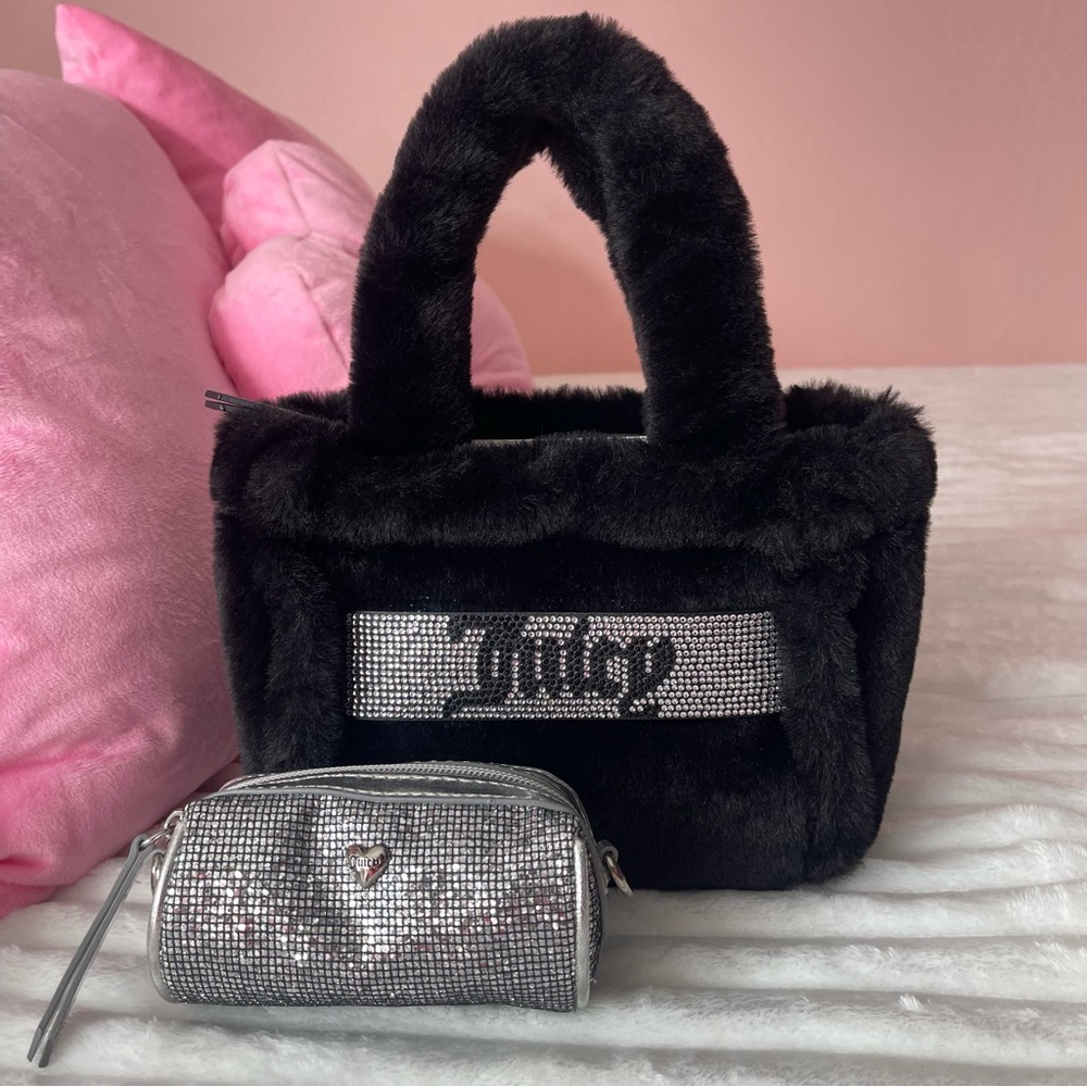 🌸 Juicy Couture Black Bling Tote Bag 🌸